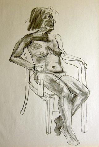 Pensive Woman, 2003