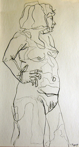 Lady with Hand on Hip, 2003