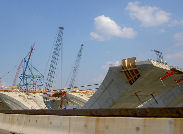 Washington DC Bridge Construction