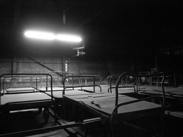 Orderly Carts, Factory Scene